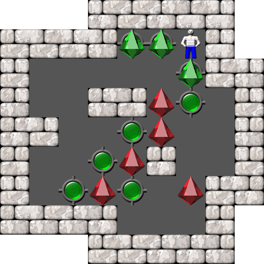 Sokoban Ionic Catalysts level 1068